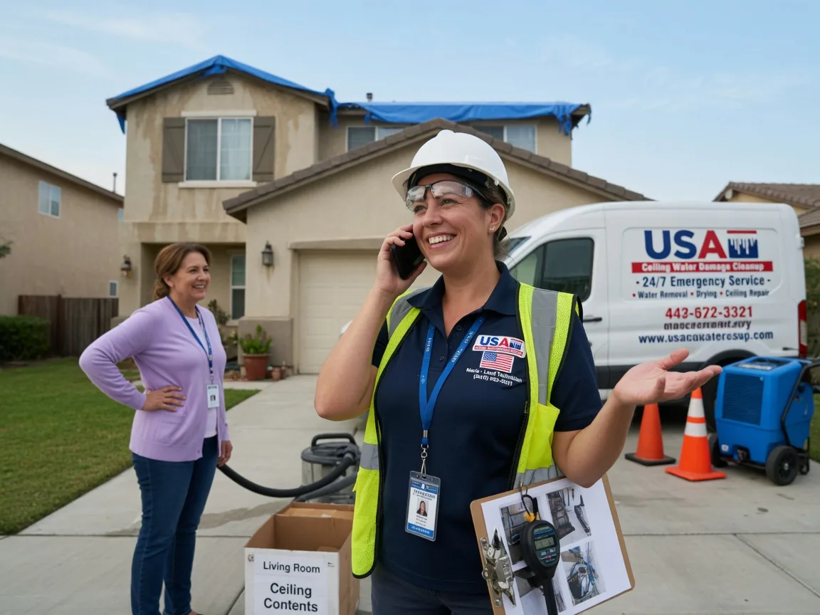 Ceiling Water Damage Restoration Riverton, IL FAQs